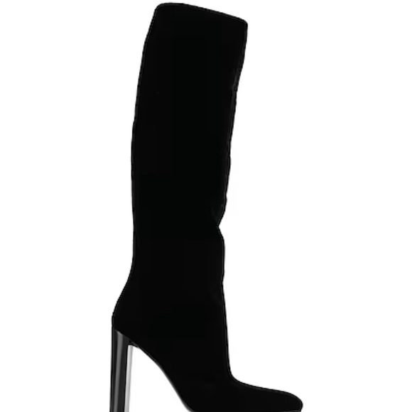 Tom Ford Black Heeled Boots - Picture 1 of 2